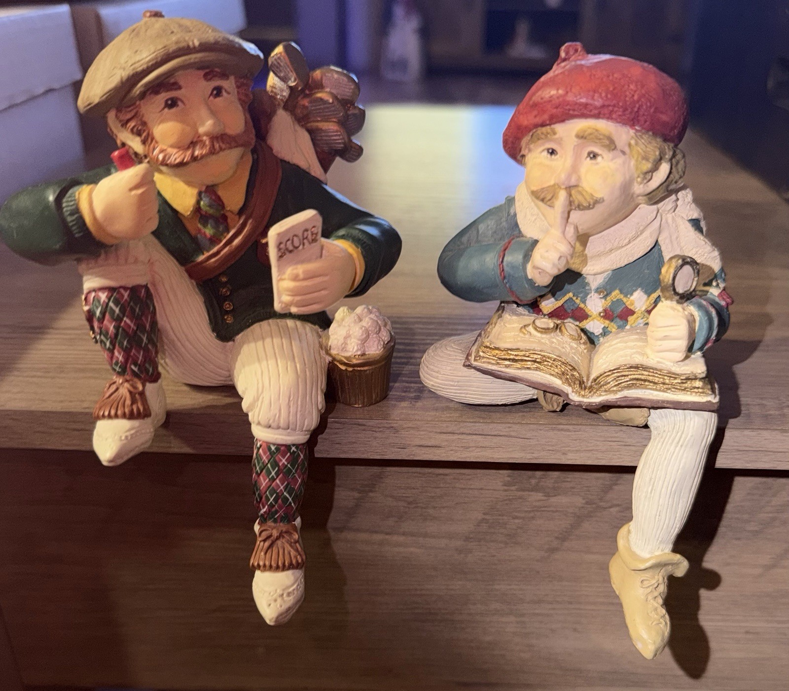 2 VTG SHENANDOAH Designs Keeper Of the Home Office/Keeper Of The Golf Shelf (1/6