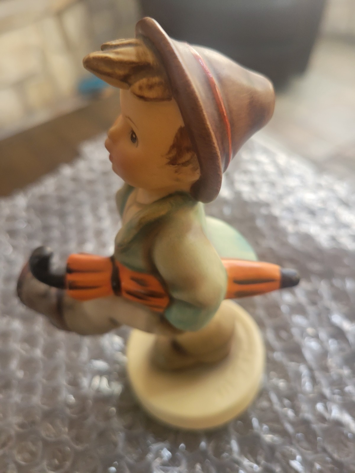Hummel Grobel W. Germany ‘Happy Traveler’ Figurine #109, Vintage Goebel