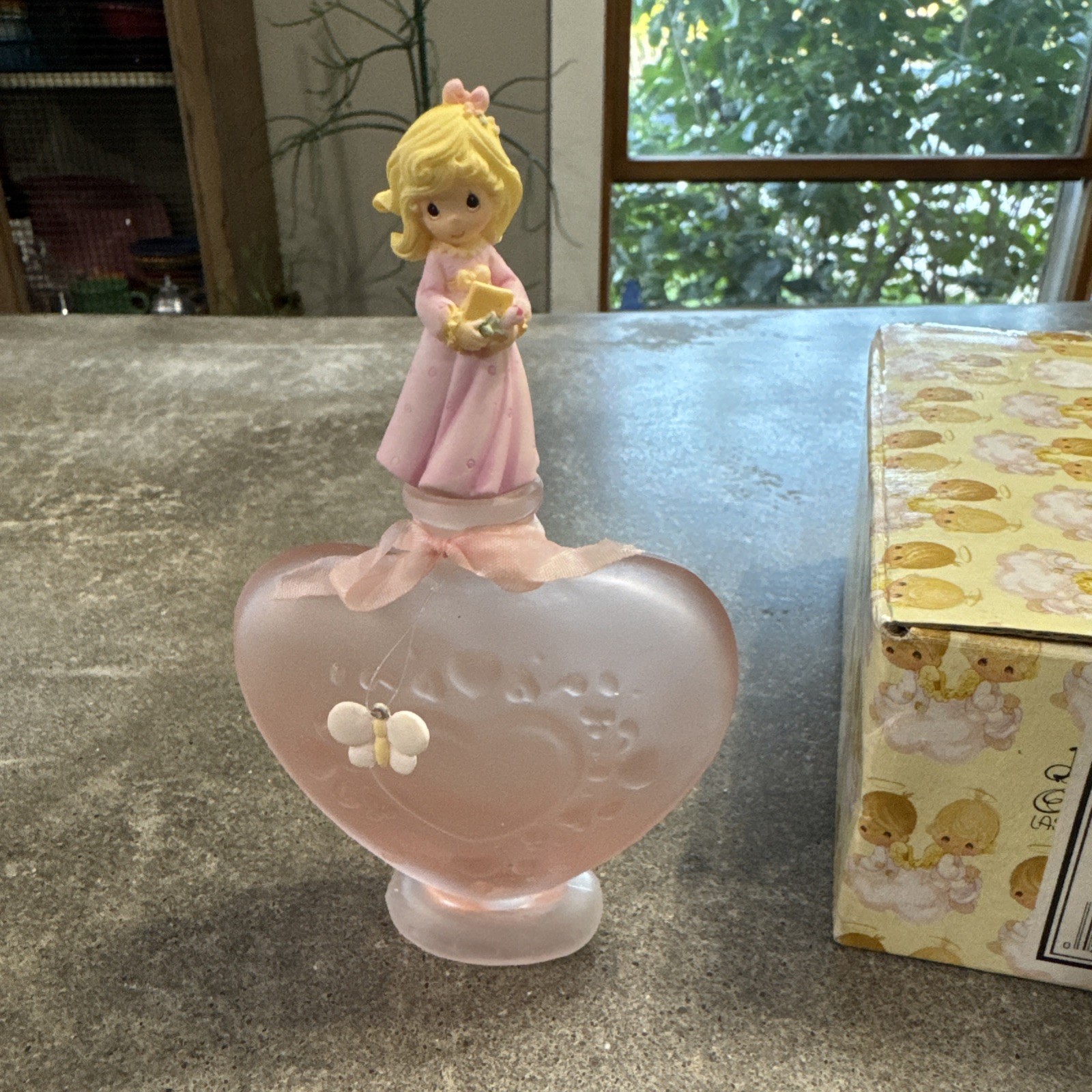 PRECIOUS MOMENTS SCENT OF THE SEASON-SUMMER-Perfume Bottle w/stopper