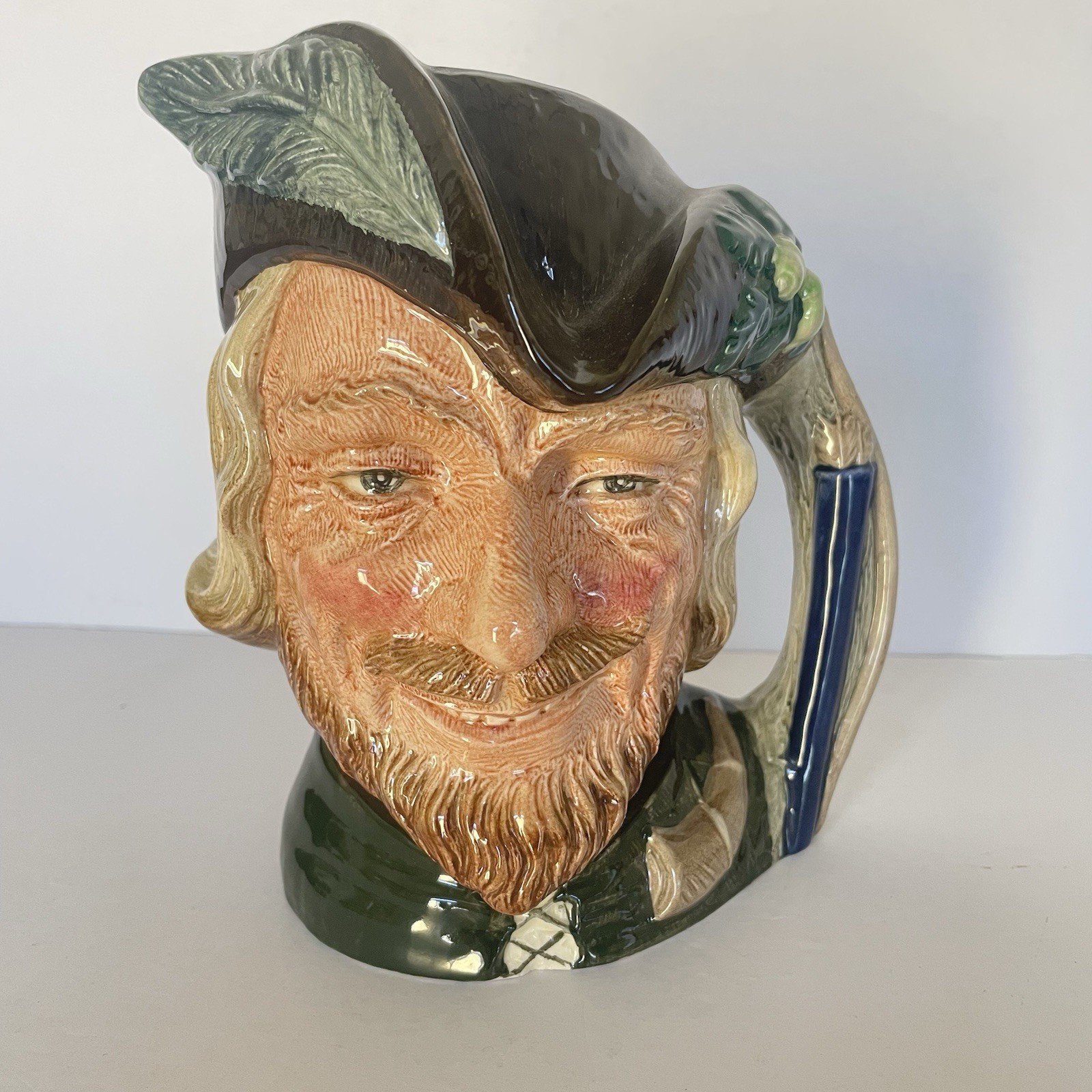 Royal Doulton Robin Hood Jug Large 7″ D6527 COPR1959 Excellent Condition