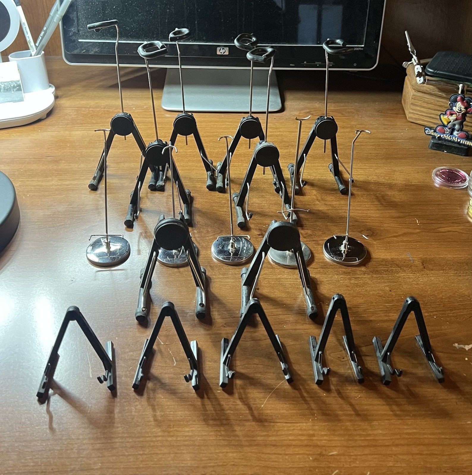 Miniature Guitar Stands Lot Of 19