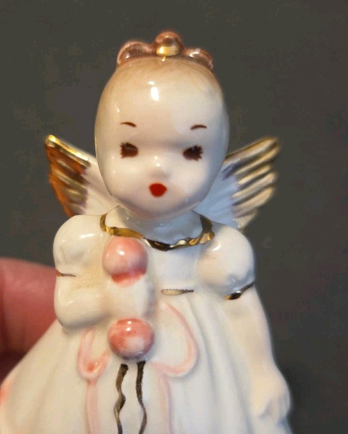 Vintage Josef Originals Birthday Girls Angel New Baby by Applause Taiwan