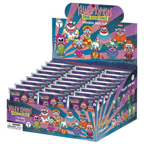 Monogram Killer Klowns From Outer Space Series 1 3D Foam Bag Clip (Sealed)