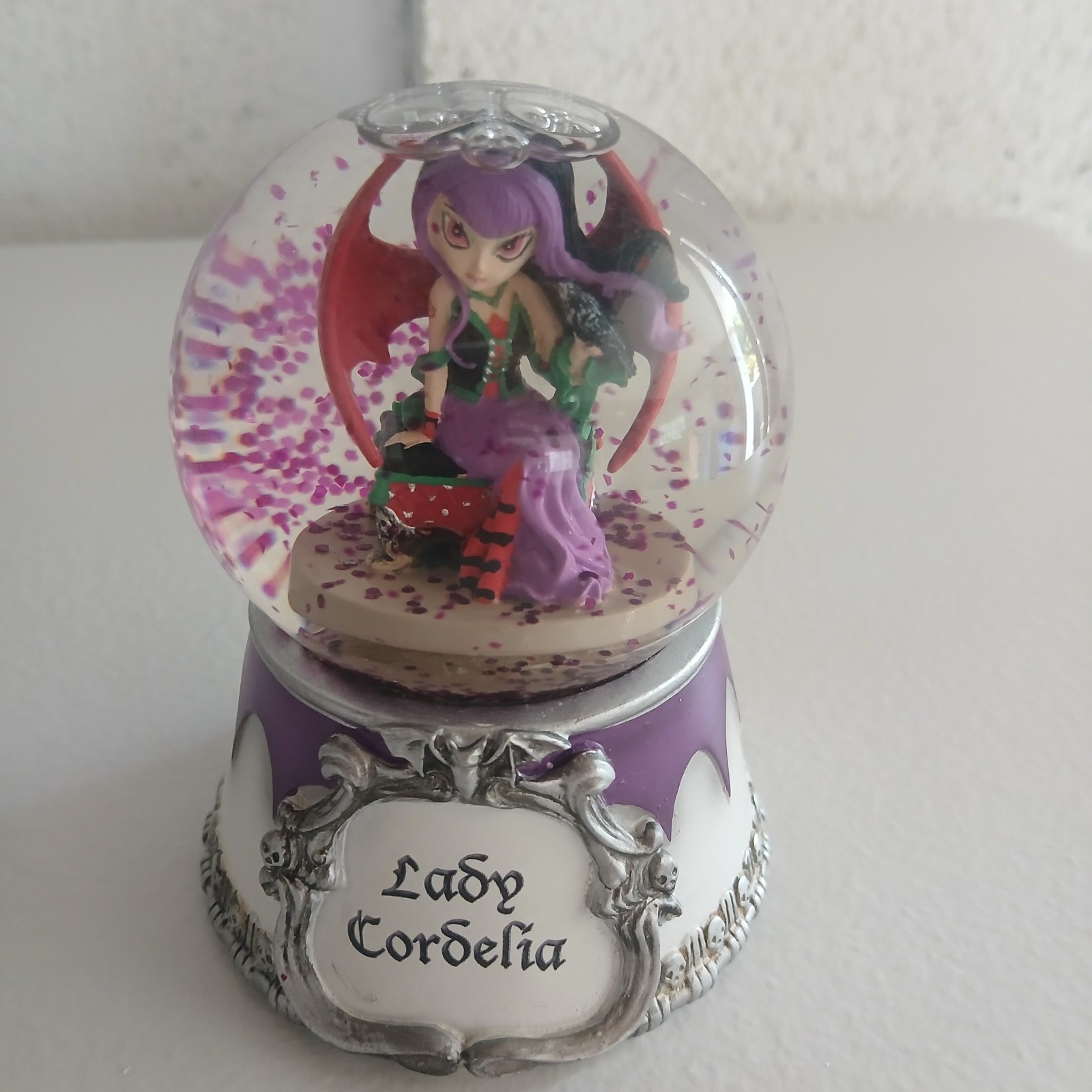 Jasmine Becket-Griffith Midnight Melodies Water Globe Collection Bradford Exc
