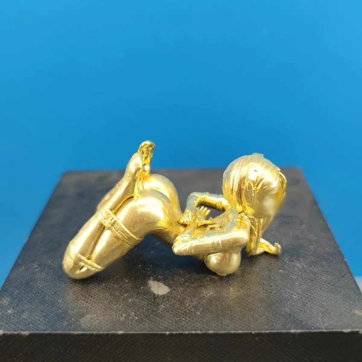 Pure Brass Sexy Anime Beauty Plump Girl Body Model Statue Figurine Artwork