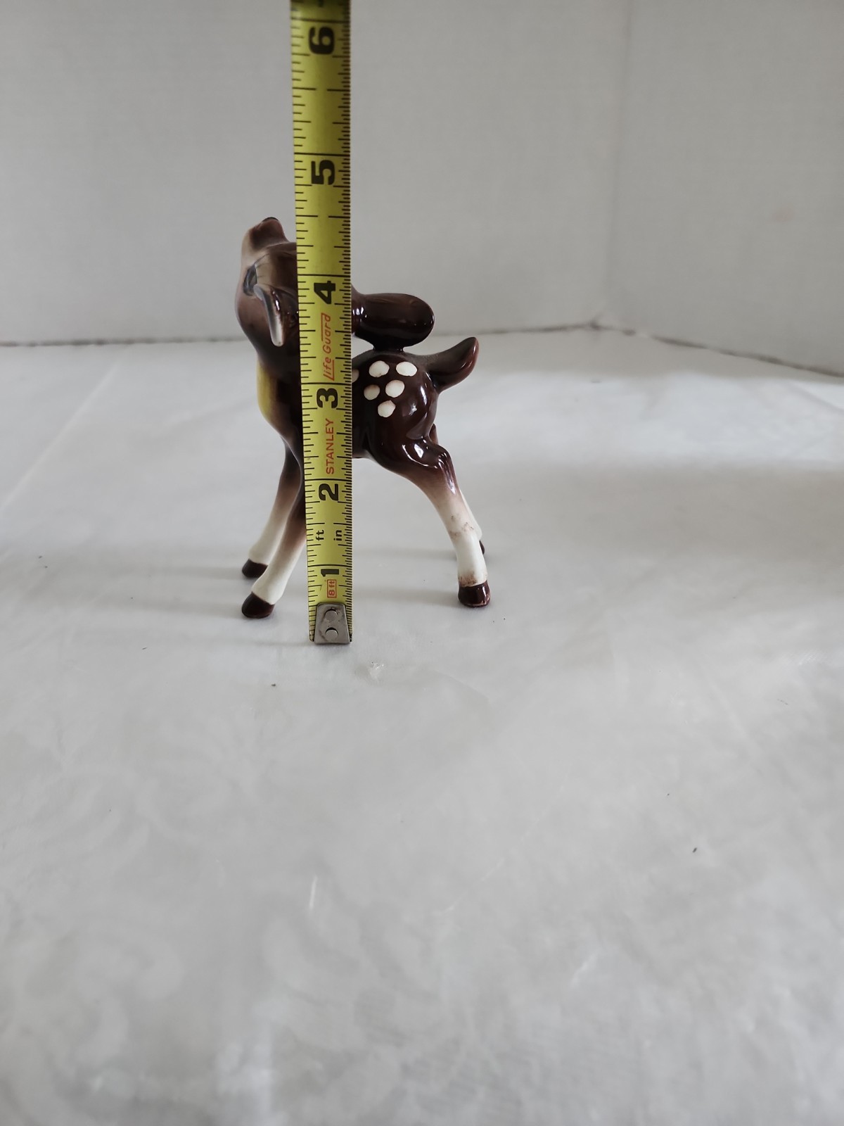 Ceramic Fawn Deer Made In Japan Figurine