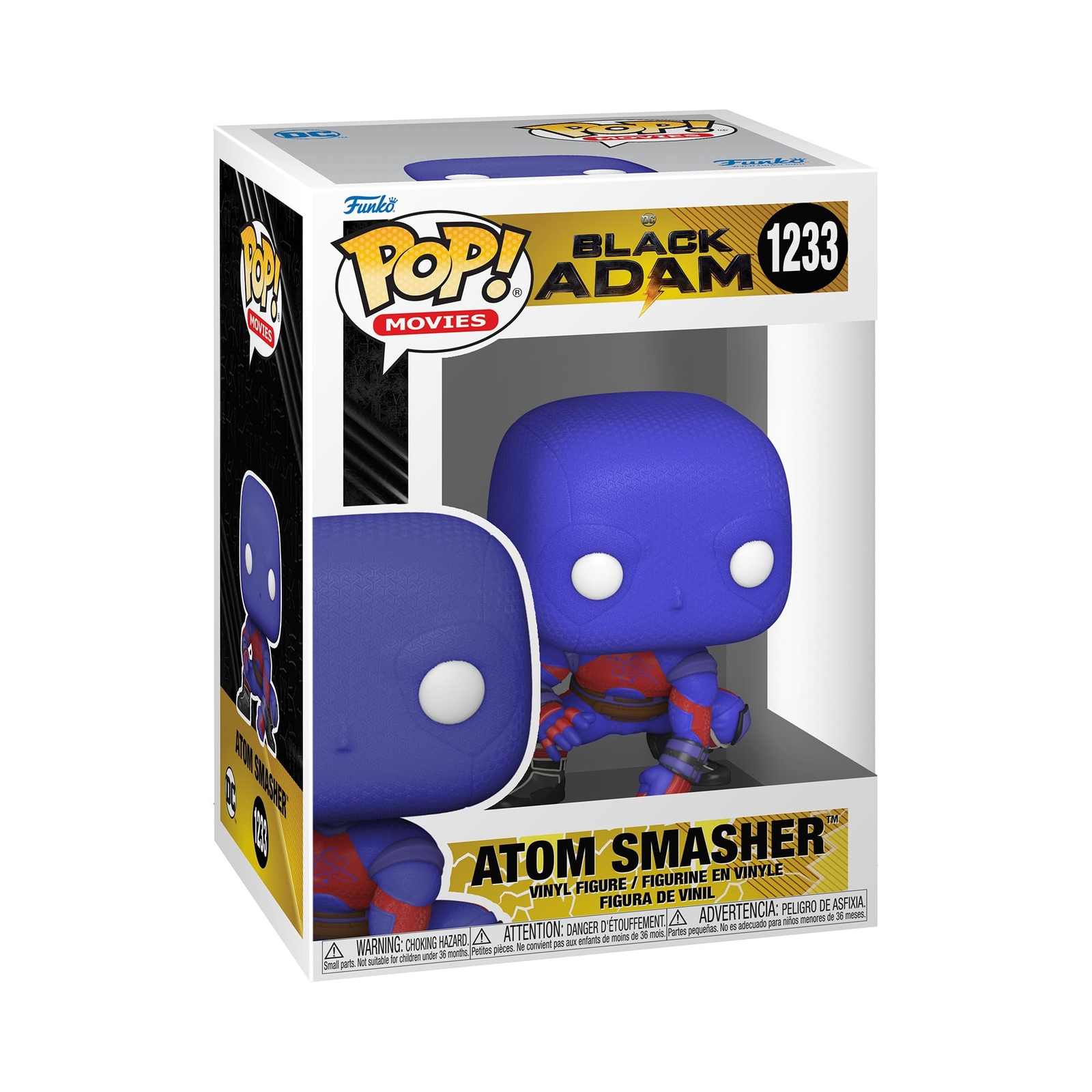 Funko Pop! 1233 Movies: Black Adam Atom Smasher Collectible Brand New