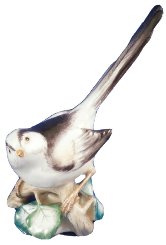 Augarten Wien Porcelain Cute Bird Figurine Figure Porzellan Vogel Figur Vienna
