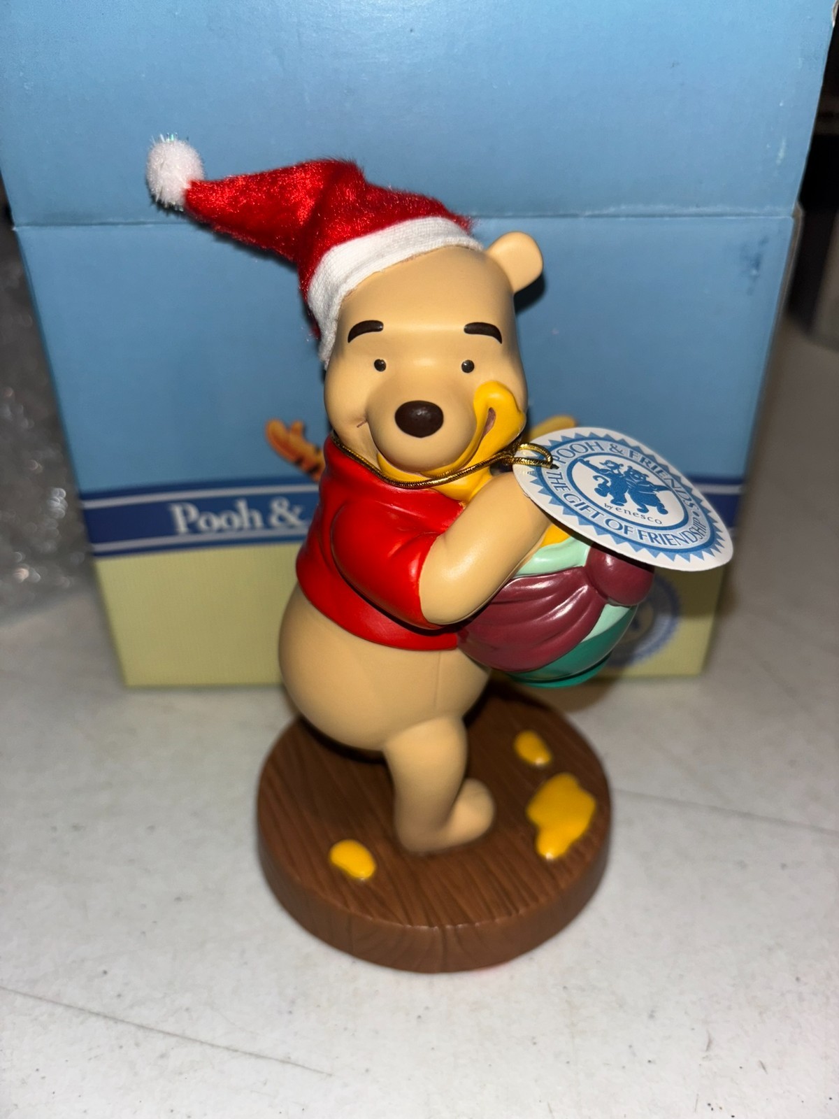 Disney Winnie the Pooh & Friends Time for a Santa Snack 4013954 New in Box RARE