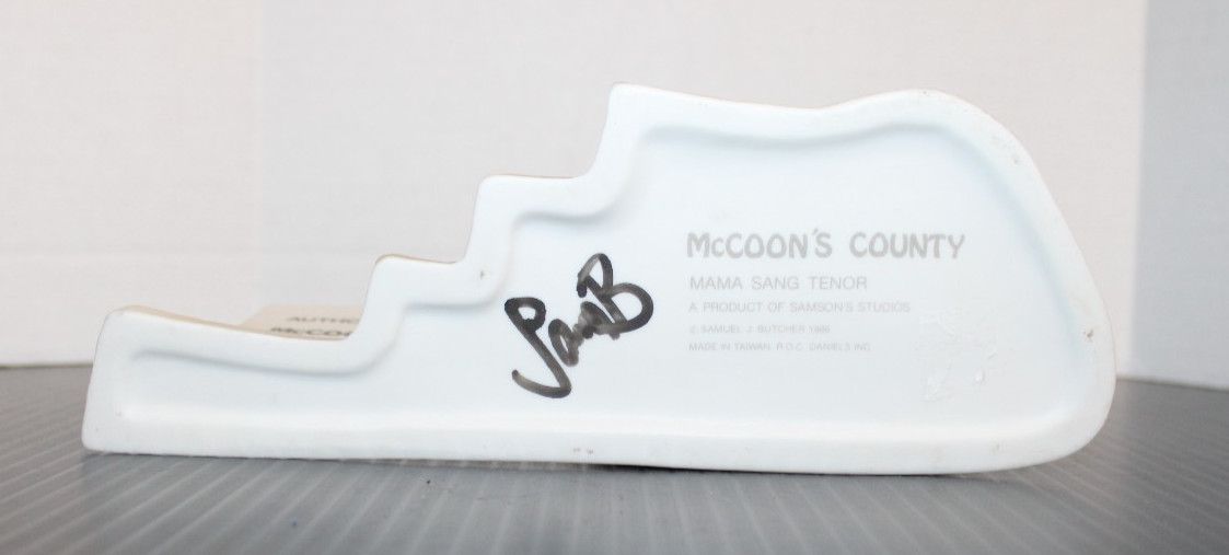 McCoon’s County Collection AUTHORIZED DEALER Signed Samson’s Store Display Promo