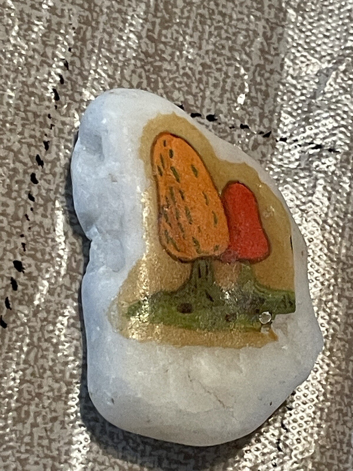 Miniature Mushroom Rock Smooth