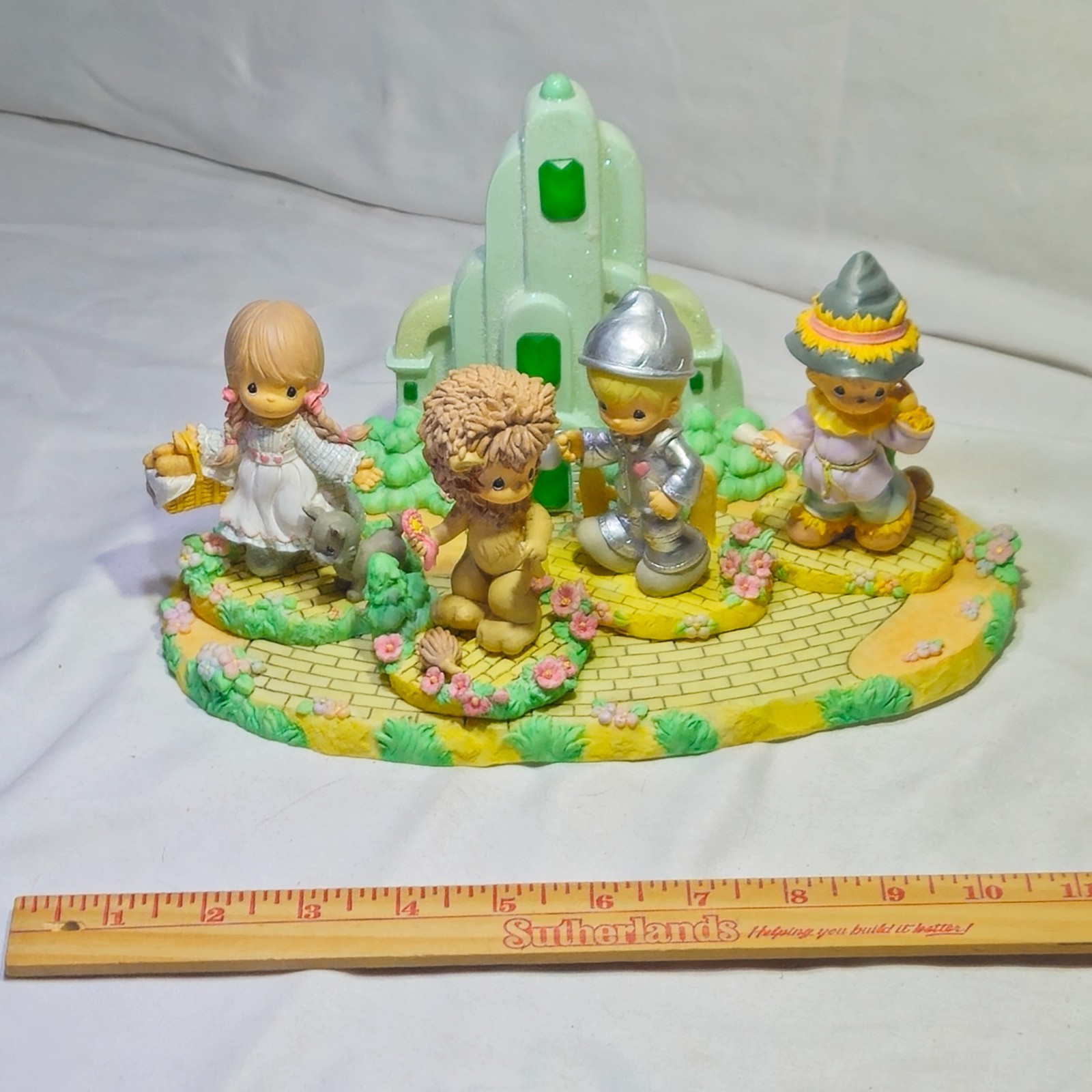 Precious Moments Wizard Of Oz 5pc Set Dorothy Scarecrow TinMan Lion No Box Certs