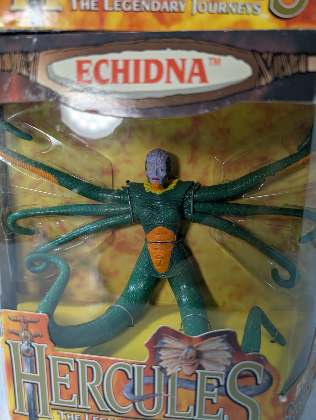 Hercules The Legendary Journeys Graegus and Echidna Action Figure Toy Lot