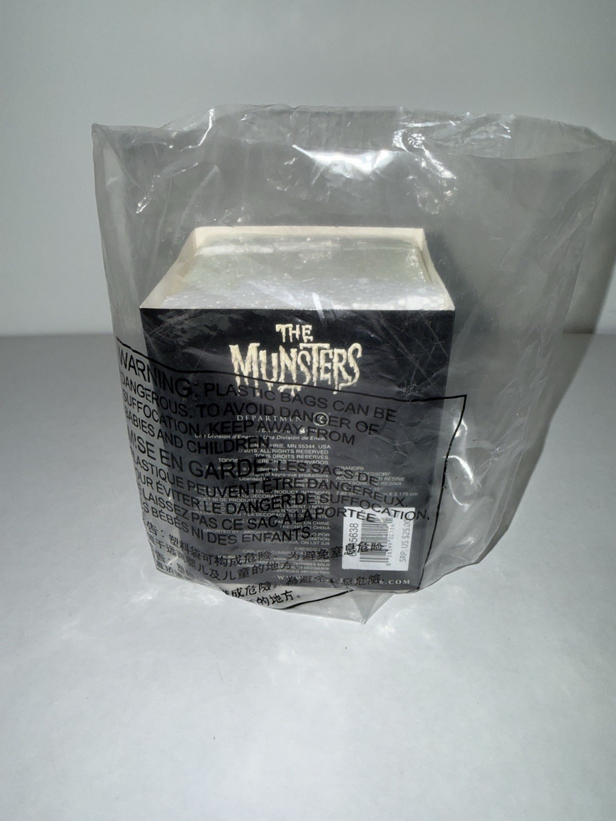 Department 56 The Munsters Village Grandpa Figurine 6005638 RARE New (Face Dark)