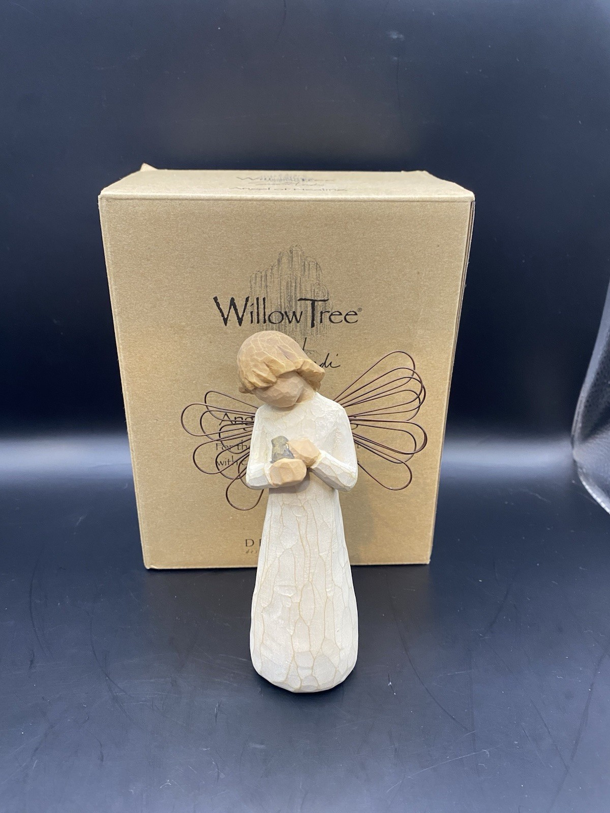 Willow Tree Angel Of Healing Angel With Bird 5″+ Tall WT34