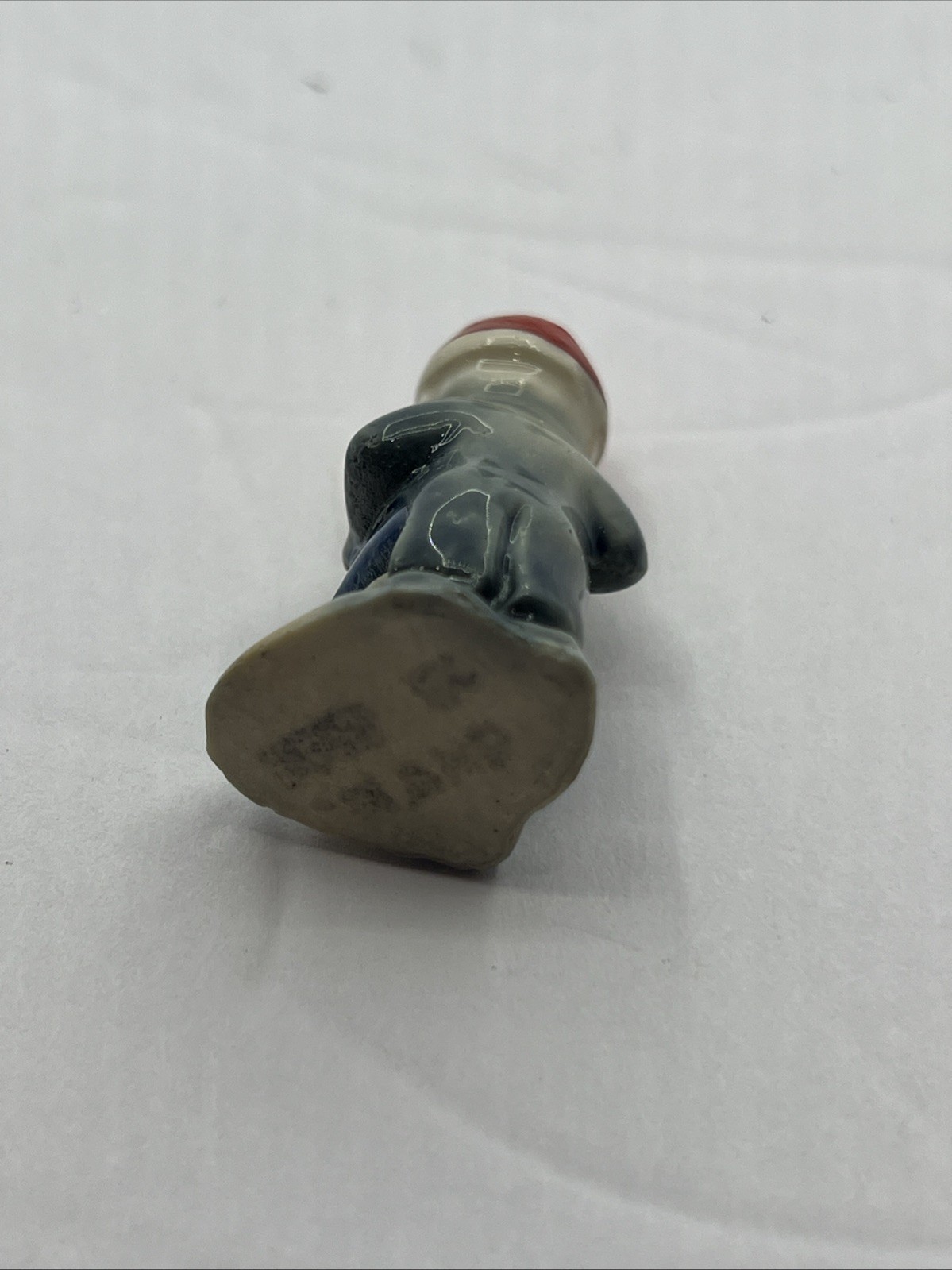(3) WADE WHIMSIES Ireland MINI Workbench Pixie LEPRECHAUN Gnome Elf Red Blue Hat