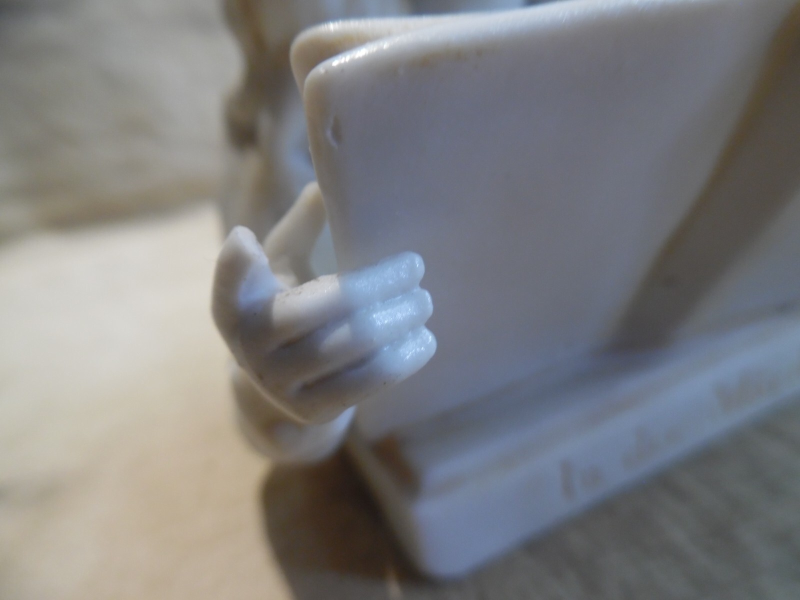 Antique German Parian Porcelain Figurine – Two Girls Reading Fairy Tales