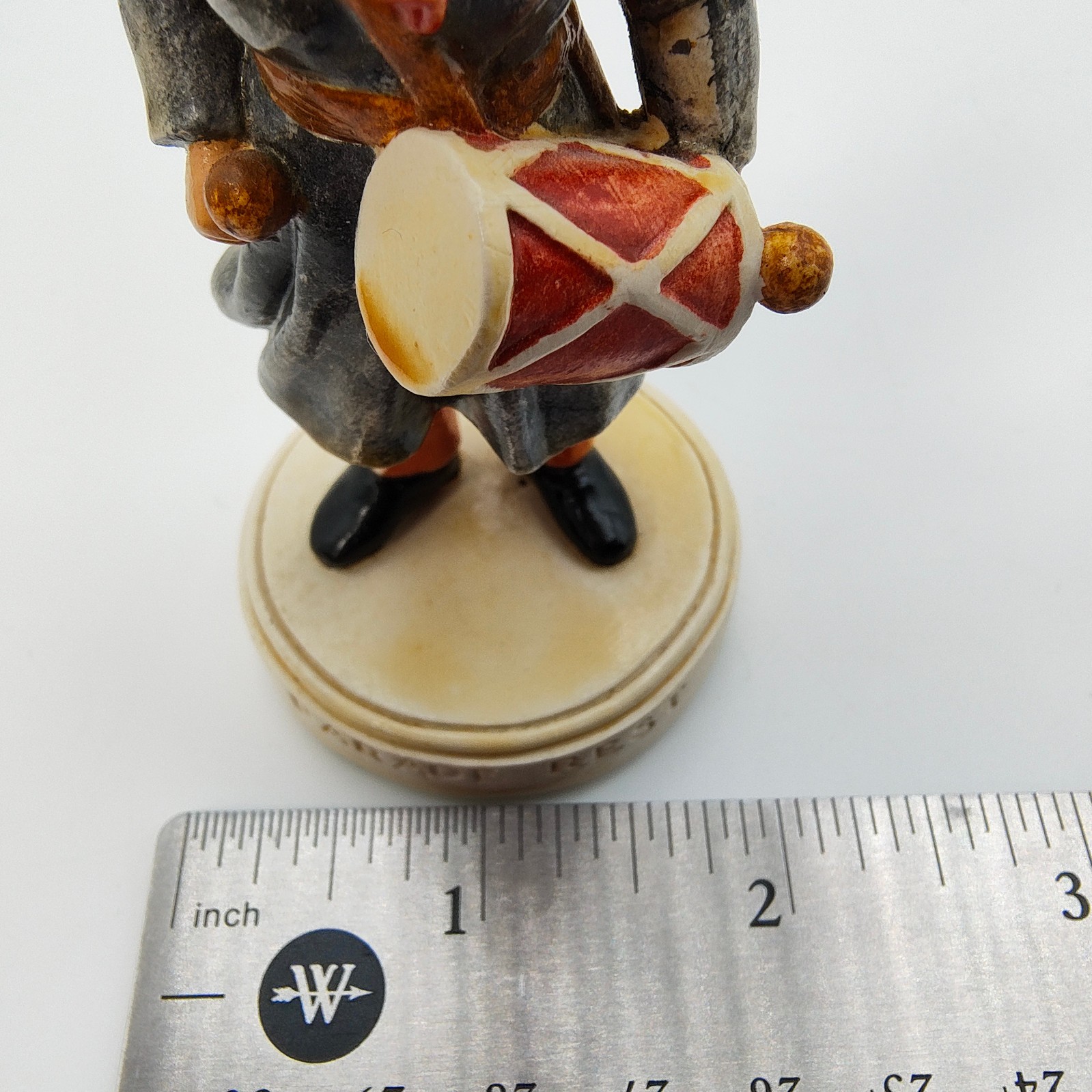 Vintage Sebastian Miniatures Parade Rest Drummer Boy Figurine Historical 1953
