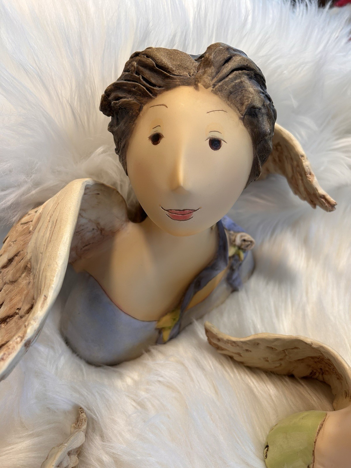 Set of 4 Nancy Carter Journey of Grace Figurines, Largest 8 Inches, Contemporary