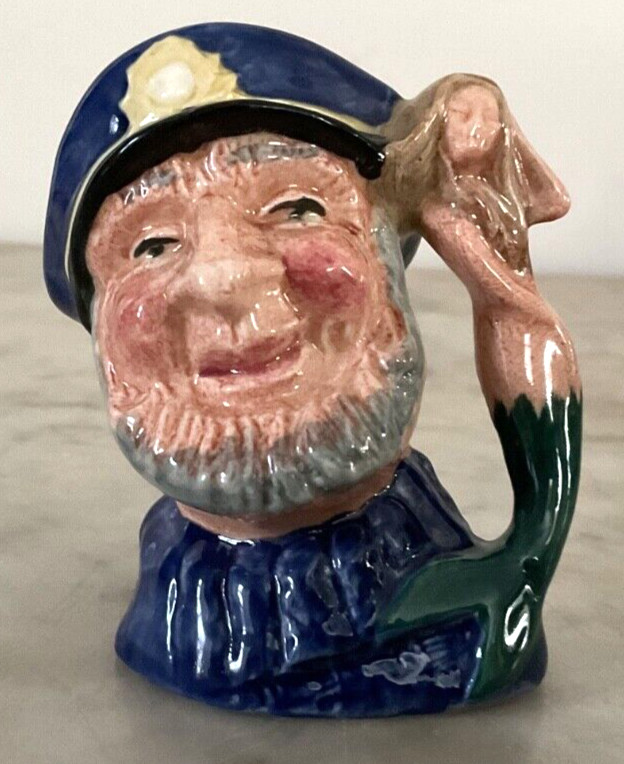 Royal Doulton Old Salt Mini Toby Mug Jug D6557 – 2 3/4” – 1960