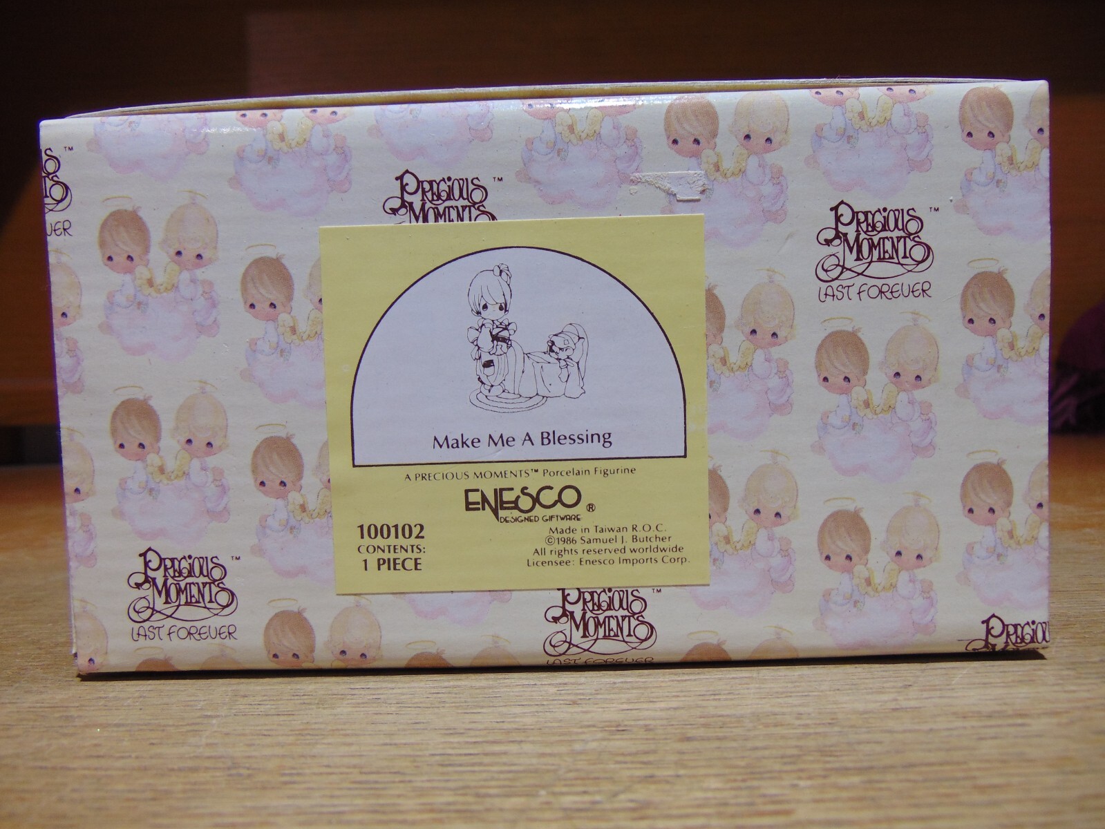 Precious Moments Make Me A Blessing 100102 1986 Box