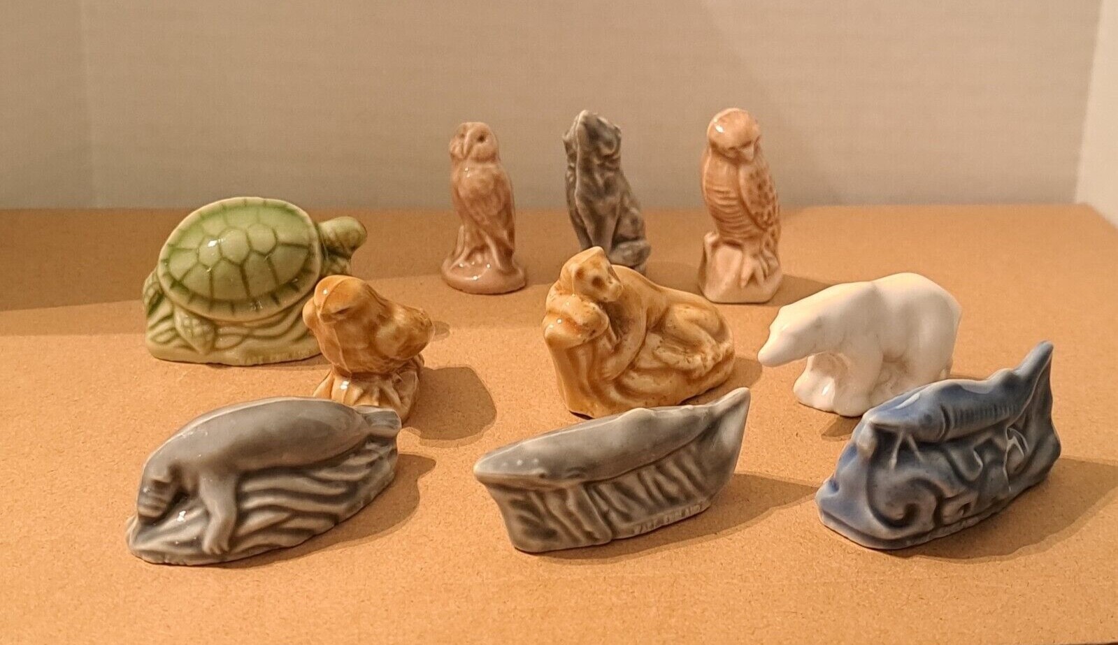Wade Red Rose Tea Endangered Species Series Complete Set of 10 Figurines used