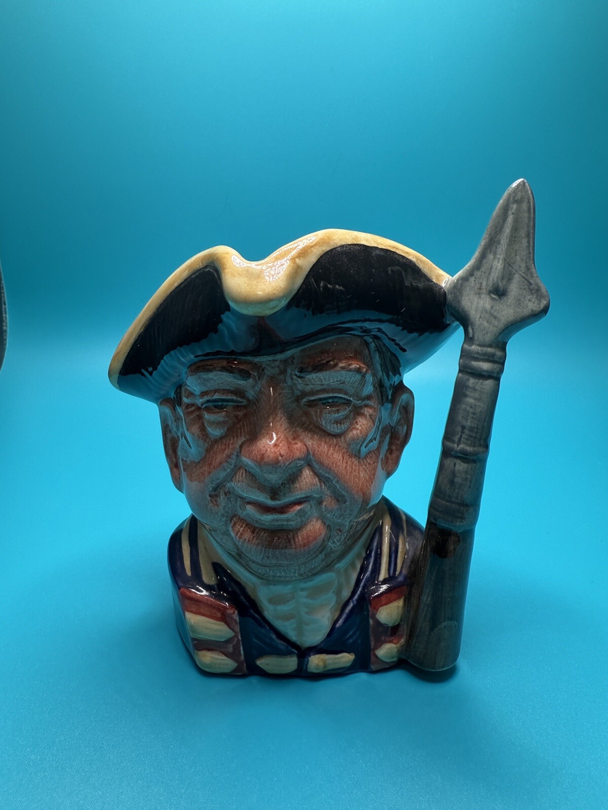“Vintage Royal Doulton ‘Guardsman’ Character Jug – Williamsburg Collection”