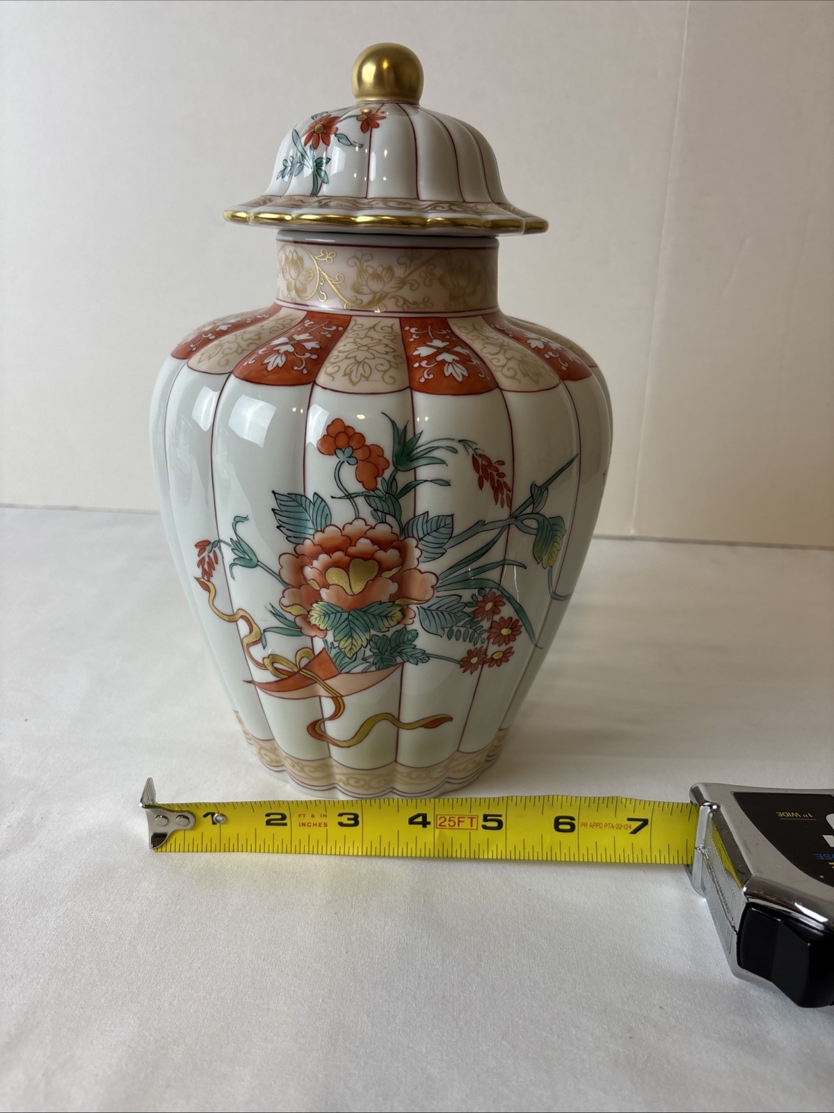 Mottahedeh Vista Alegre Portugal Ginger Jar Stunning
