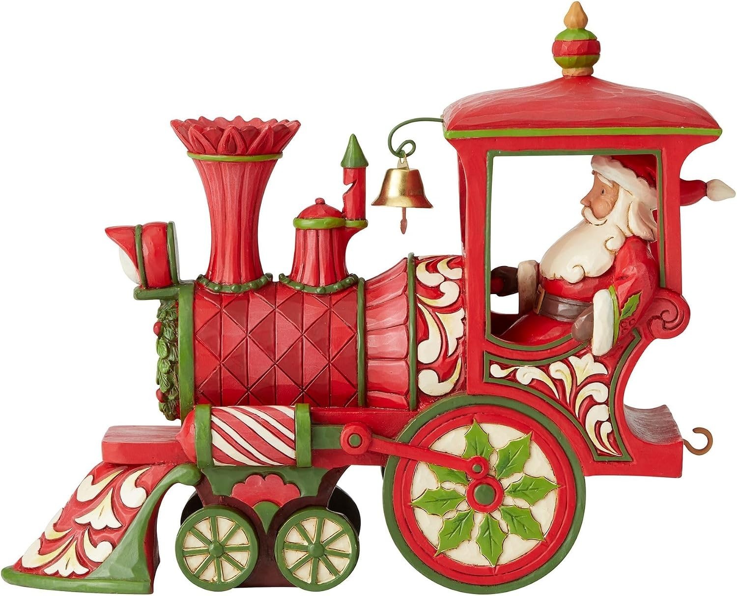 Jim Shore Heartwood Creek Santa In Train Christmas Figurine 6005691 NEW T