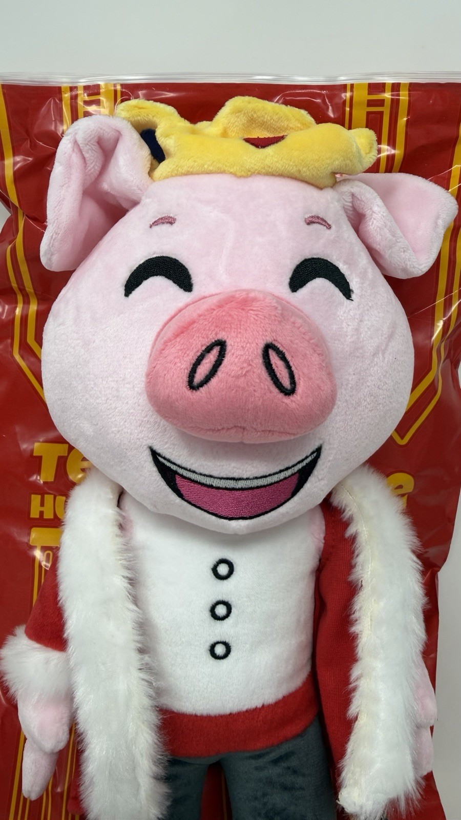 NEW Sealed Technoblade Standing Pig w Crown 15″ Plushie Youtooz Collectibles Bag