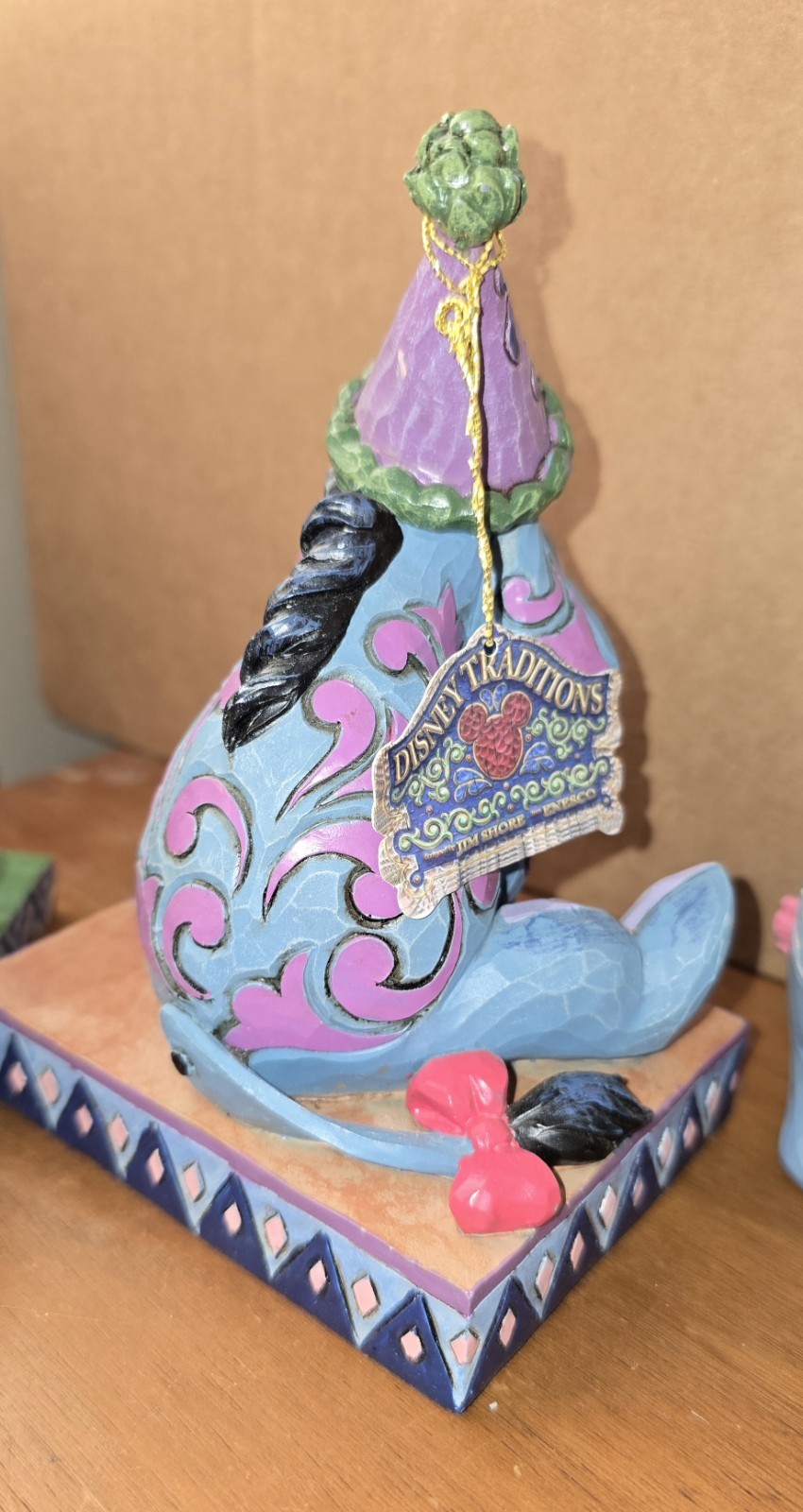 Jim Shore 6008074 Disney Traditions Birthday Blues Eeyore Birthday Hat