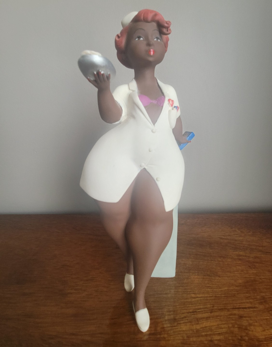 Emilio Casarotto Chubby Model Figurine Doctor Nurse Limited edition #109 Signed