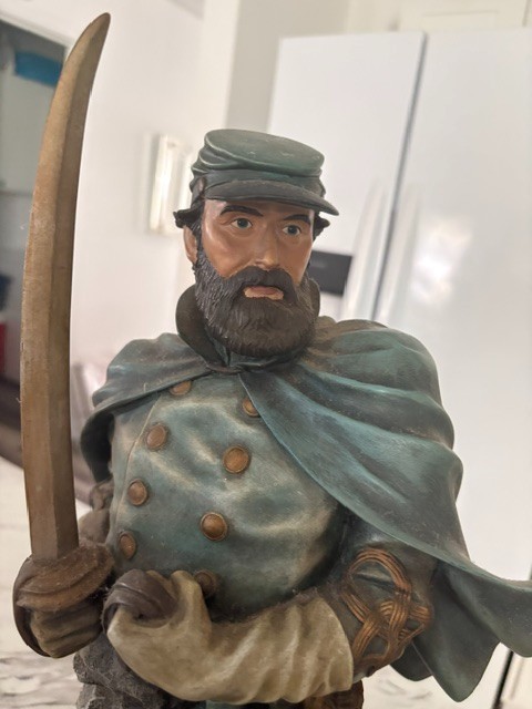 Large General Stonewall Jackson Statue by The Bradford Exchange