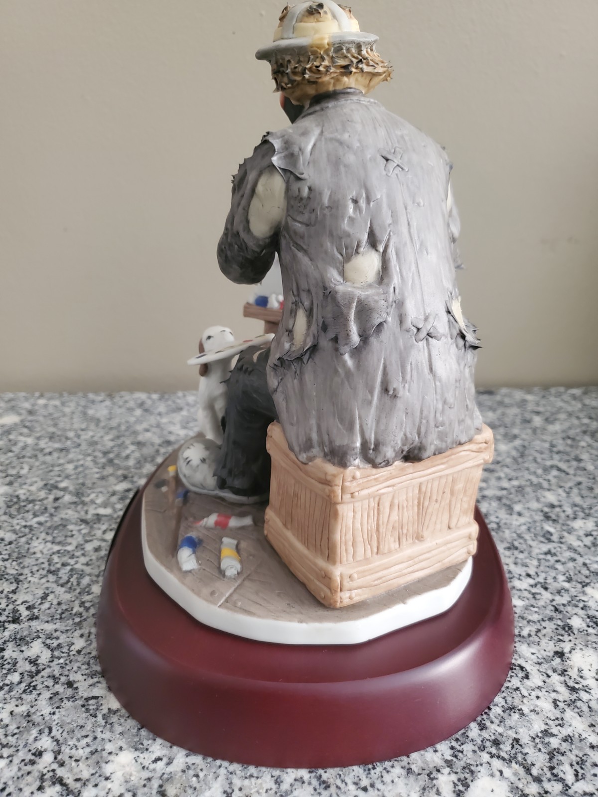 Emmett Kelly Jr. Collection “Artist At Work” by Flambro Limited Edition Numbered