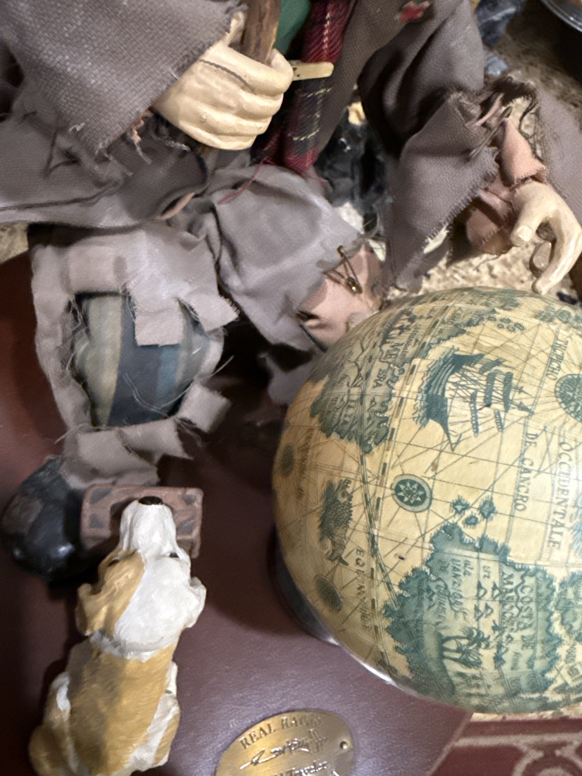 Emmett Kelly “Weary Willie” figurine from the Flambro World Traveler Collection