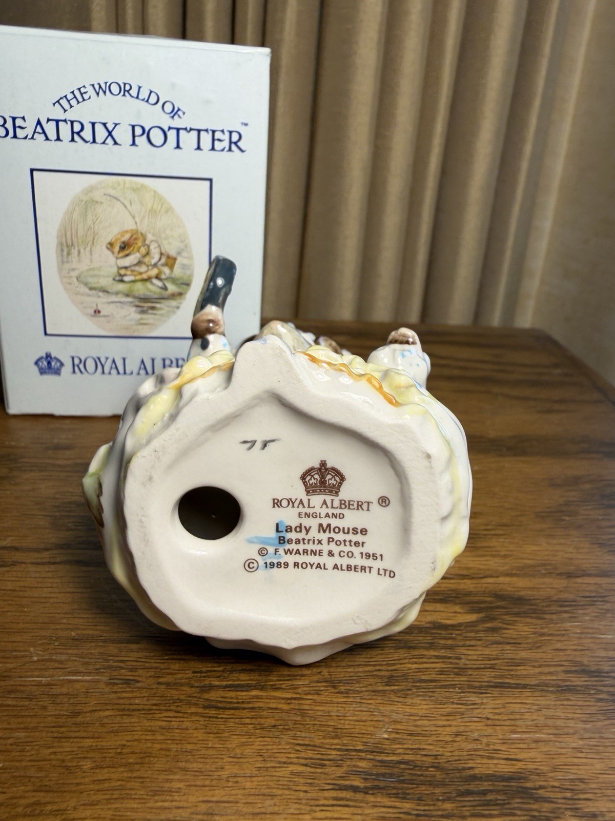 Beatrix Potter “Lady Mouse” 1989 In Original Box