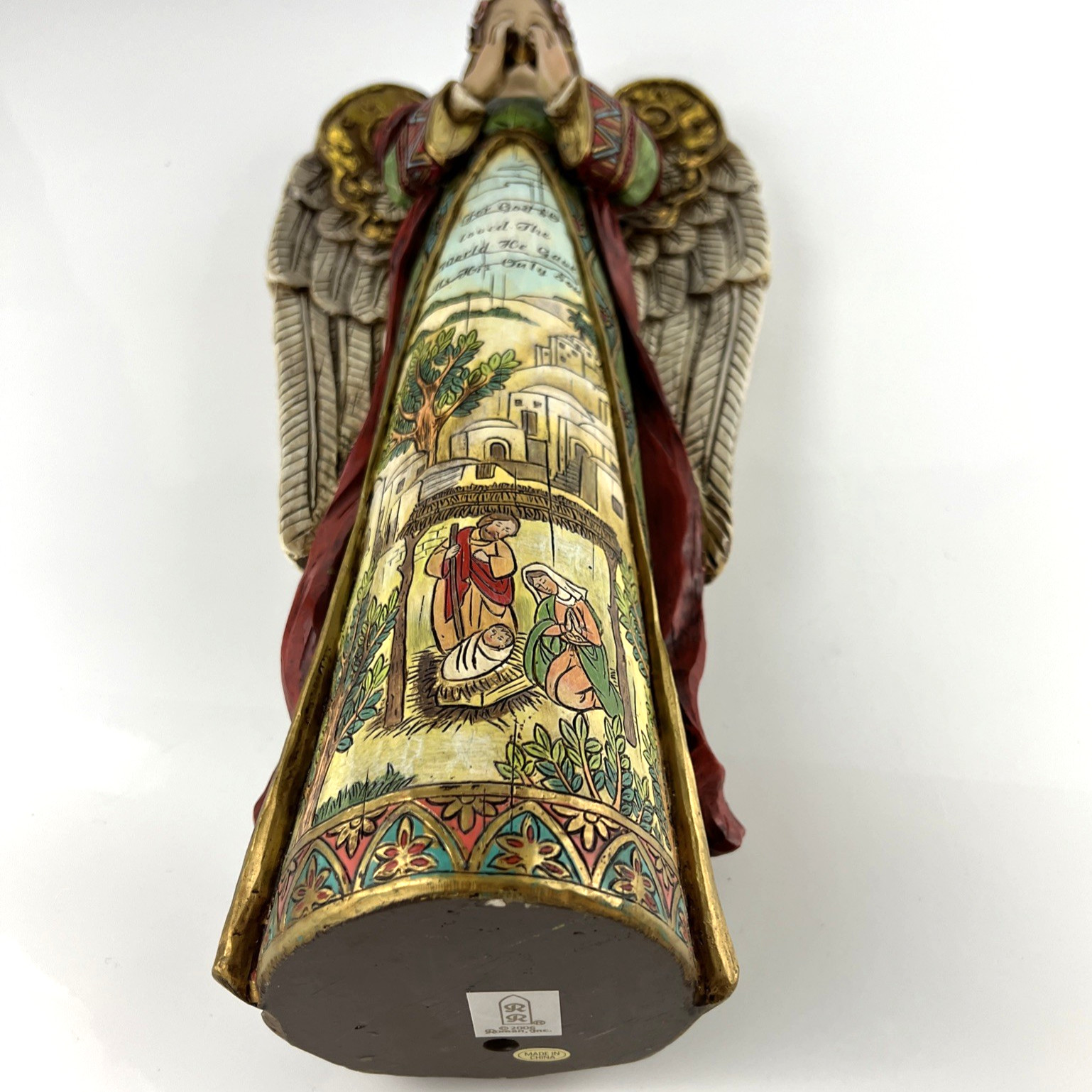 Joseph’s Studio Nativity Angel 16″ Figurine Star Shall Guide Us Roman Christmas