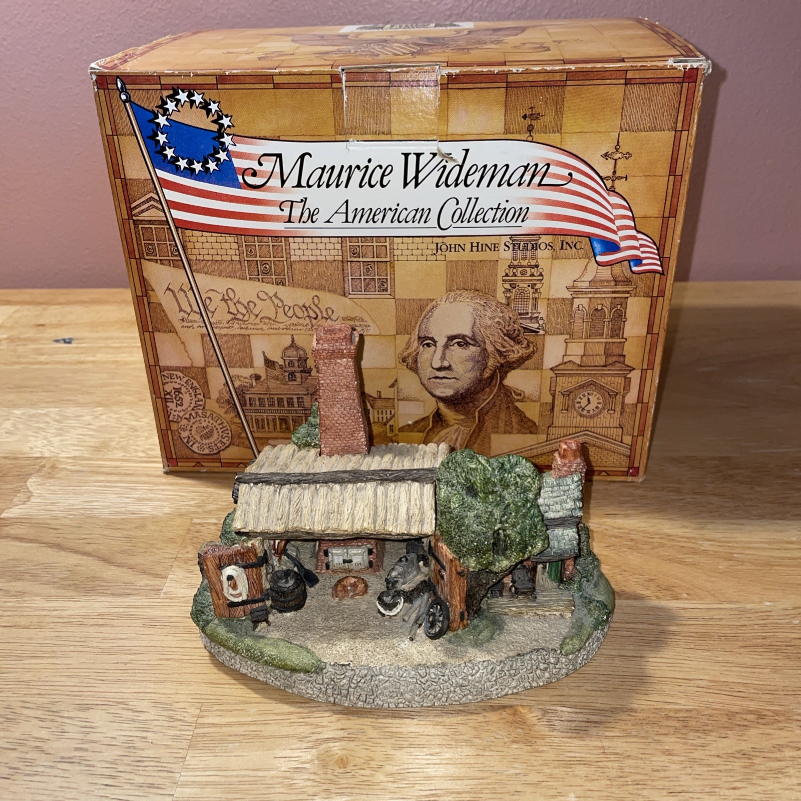 Maurice Wideman Vintage 1989 AC-010 Prairie Forge Ceramic Hand Made Canada