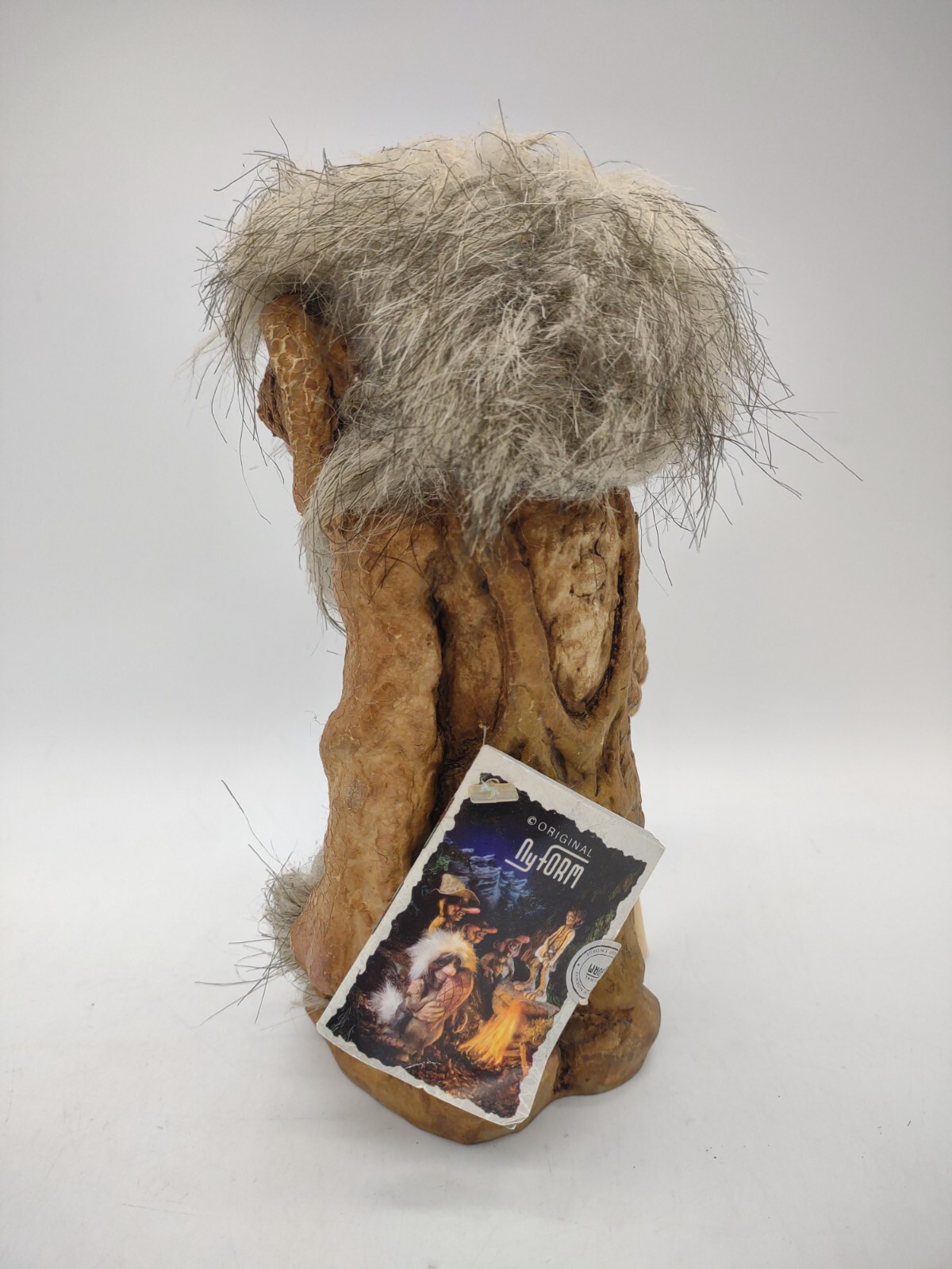 Nyform Troll Norway Old Man Walking w/ Stick Hand Made Norway Figurine #116