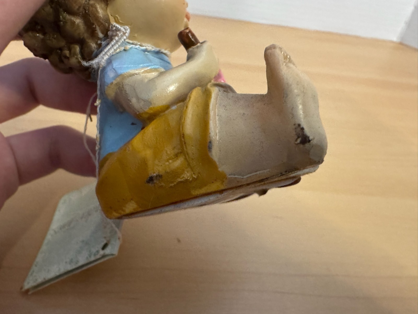 Tender Times Vintage Boy Painting Figurine