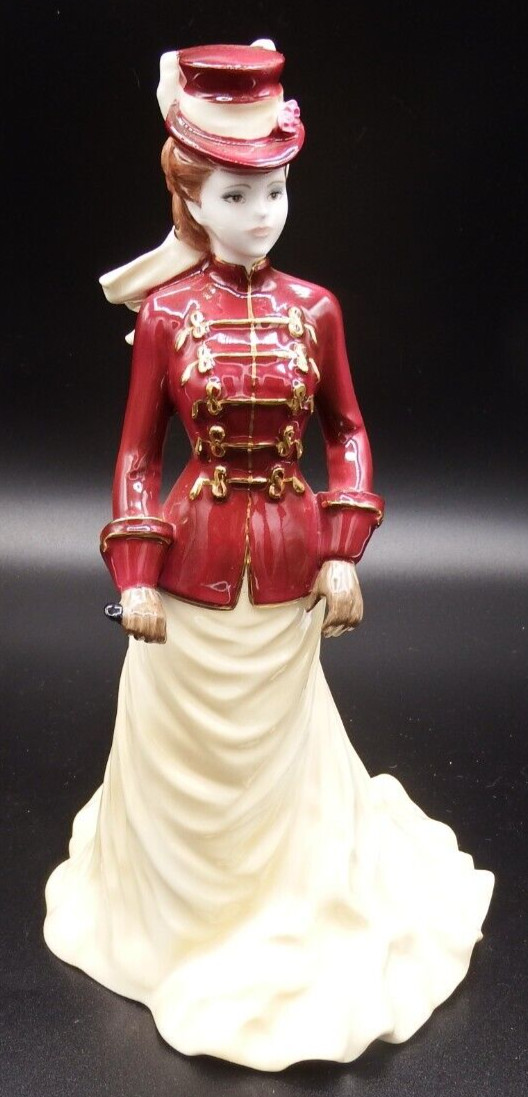 Coalport Sporting Pasttimes “The Rider” 9″ Figurine – #878/2000 missing crop