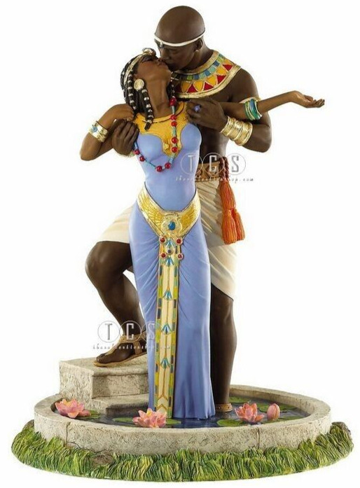 Lenox Blackshear THE SENSUAL KISS Ebony Visions Figurine Artist Proof 31/50 New