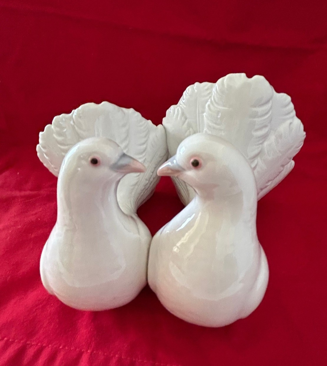 Vintage Lladro “Couple of Doves” Porcelain Figurine #1169 Handmade 1970’s