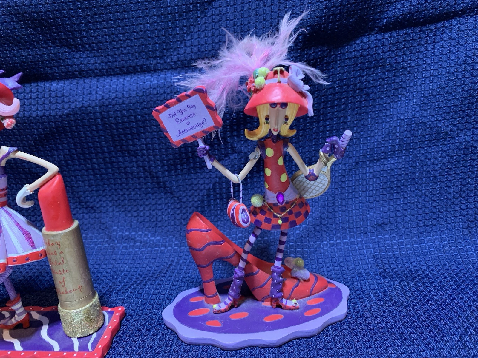 Four Hamilton Collection Dolly Mamas Dazzling Divas Figurines Numbered Original