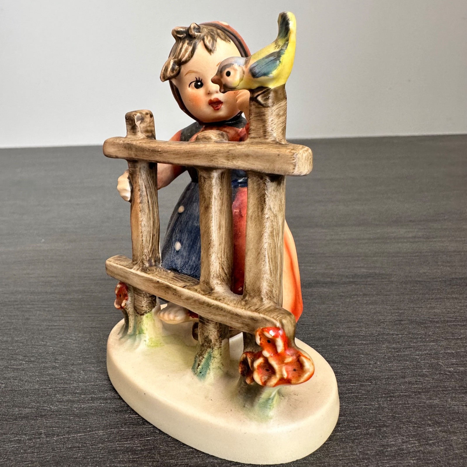 Goebel Hummel HUM 203/2/0 “Signs of Spring” TMK-4 Germany Porcelain Figurine