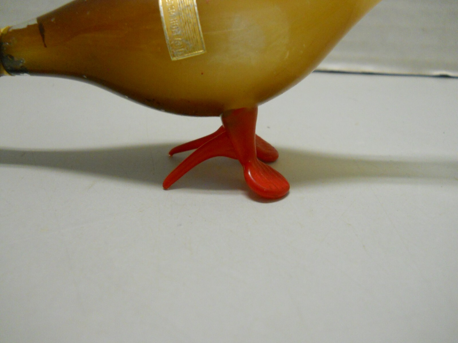Rynbende Hand Blown Glass Animal Duck Figurine Decanter Box EMPTY #1