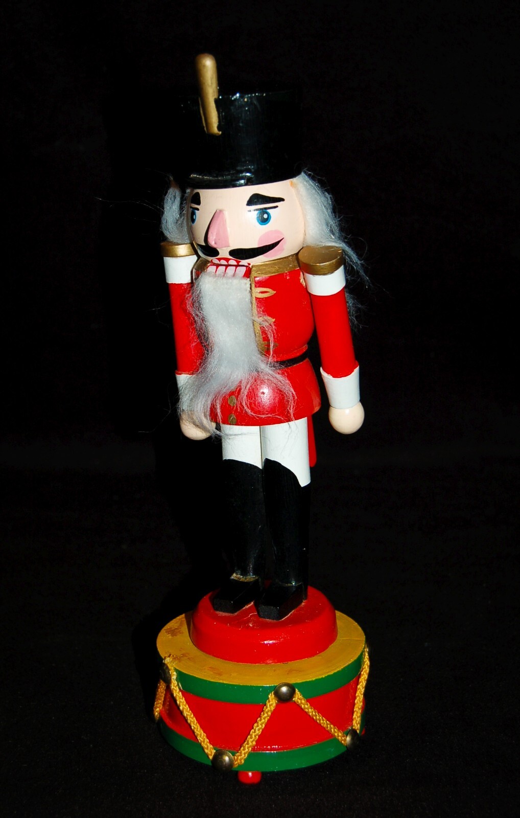 VINTAGE San Francisco Music Box Co. NUTCRACKER Wooden In Original Box AS IS!