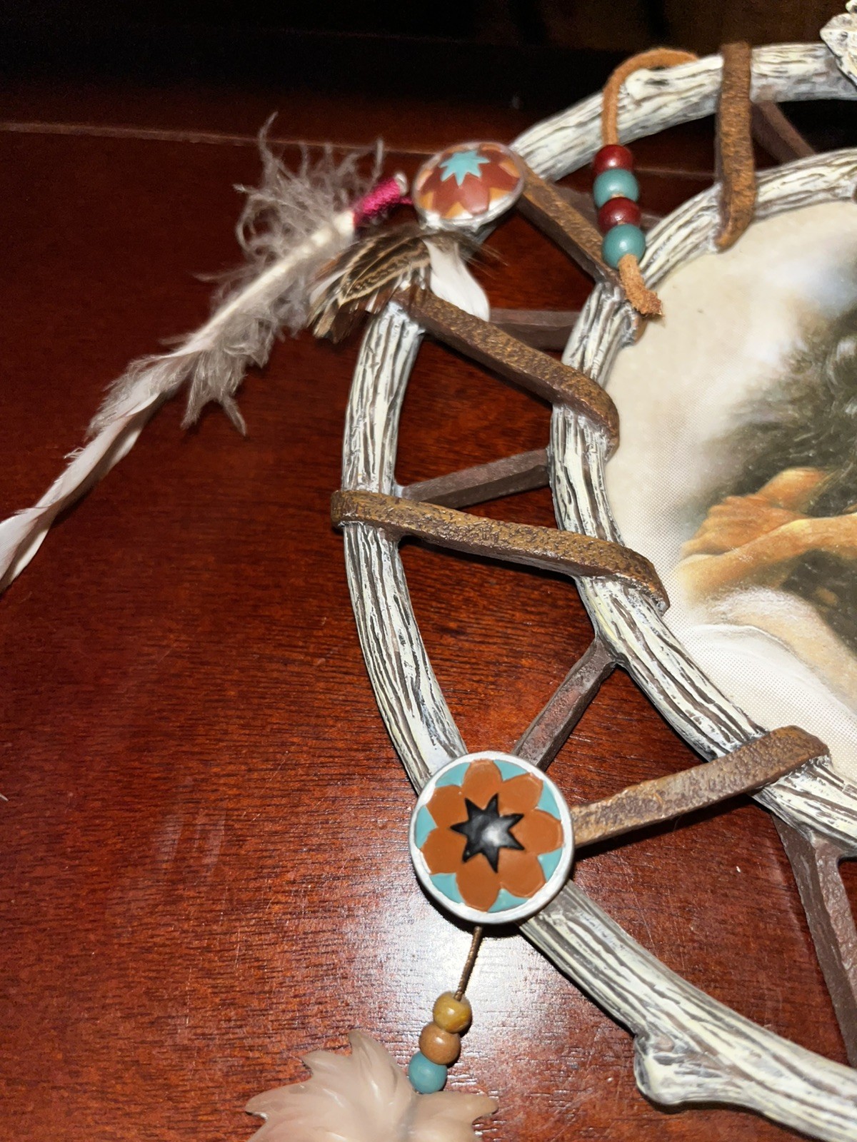 Bradford Exchange Passionate Visions-Embracing the Dream. Dream Catcher Numbered