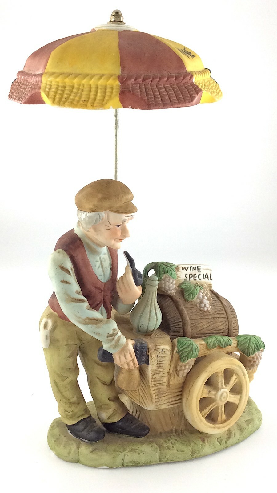 JJ 1200 Fine Quality Limited Edition Man Wine Cart Umbrella Stand S481