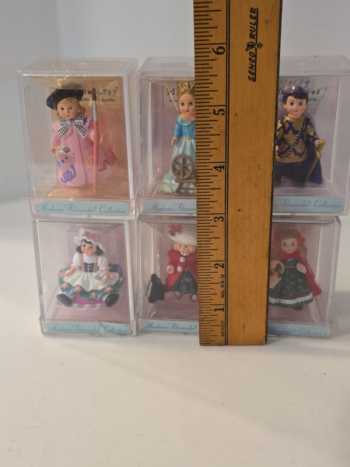 VTG Hallmark Madame Alexander Doll Merry Miniatures Lot Of 6 Christmas Artist